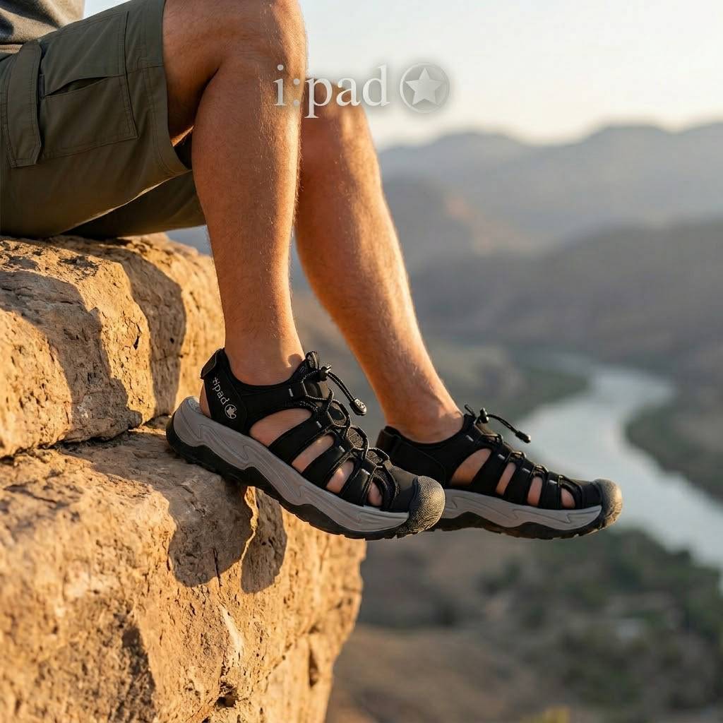 صندل هومتو مشکی - تصویر 4