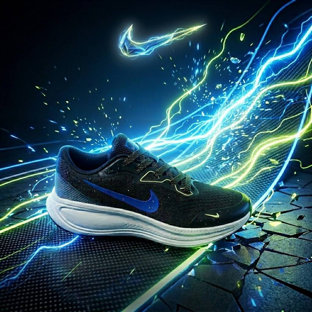 نایک ومرو (Nike Vomero) مشکی - تصویر 2
